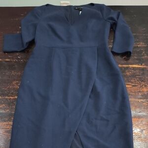 Elegant Navy Blue Dress